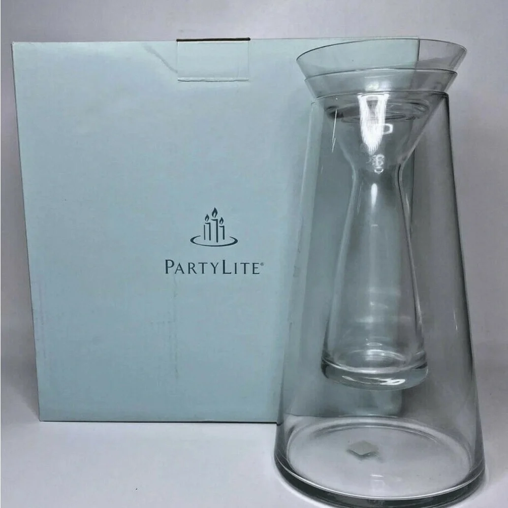 PartyLite Retired 3 in 1 Candle Holder NIB